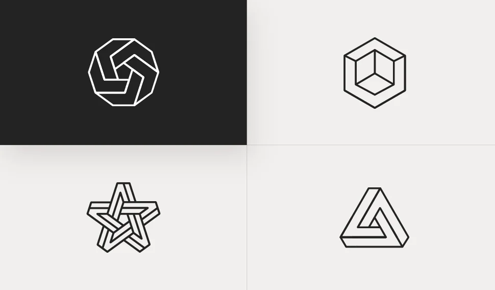 Pick an icon to create a logo